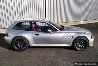 Illustration for article titled For £51,600, This 1998 Hartge Z3 M Coupe Is A 5.0 On The Richter Scale